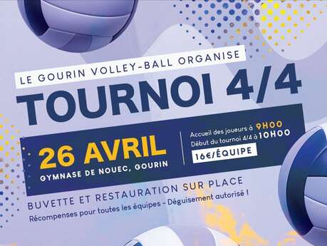 Tournoi de volley