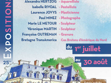 Exposition d'été au château de Tronjoly