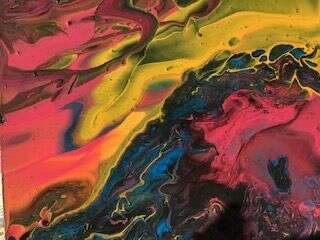 Atelier "Pouring" animé par Sylviane Aymé