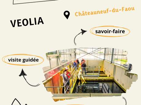 Visite guidée de l'usine de production d'eau potable de Châteauneuf-du-Faou: Semaines du tourisme économique et des savoir-faire