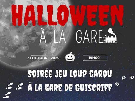 Halloween à la gare