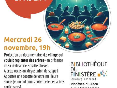 Un film, une soupe et au lit!