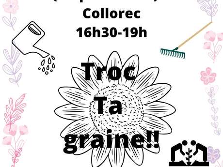 Marché des Marguerites: troc ta graine