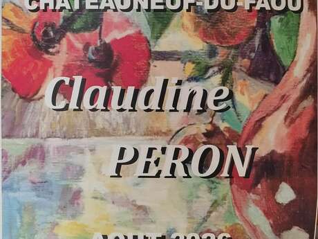 Exposition de peinture de Claudine Peron