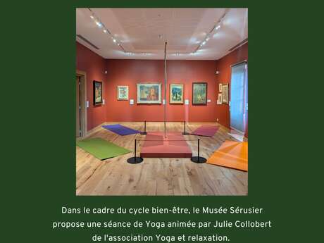Bien être au musée: Yoga