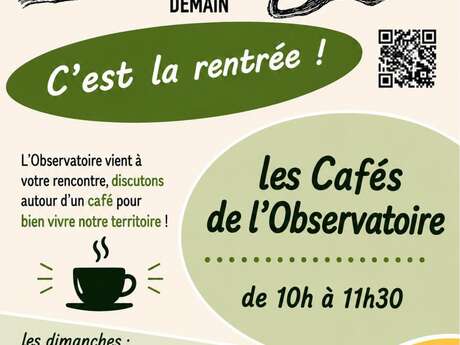 Cafés de l'Observatoire avec le Hom de Demain