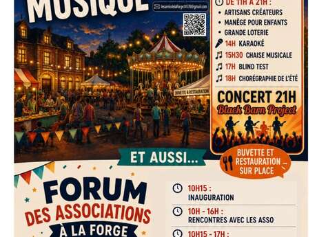 Fete de la Musique & Forum des Asso à St Rémy