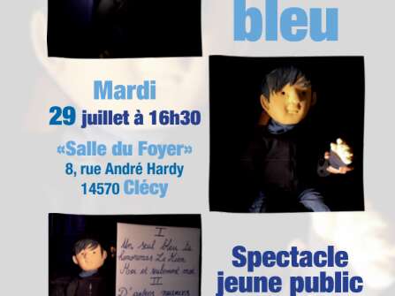 Spectacle jeune public "bleu de bleu"