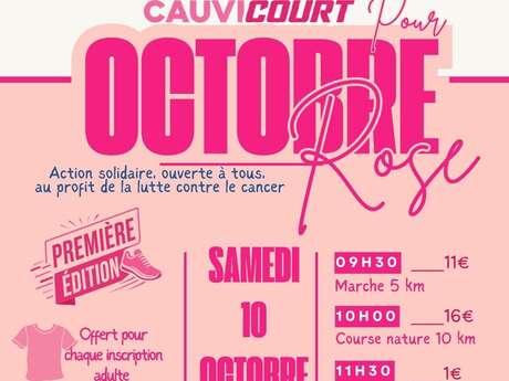 Octobre Rose : une course solidaire contre le cancer