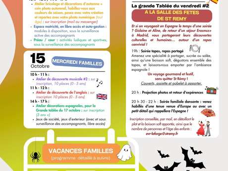 Mercredi familles