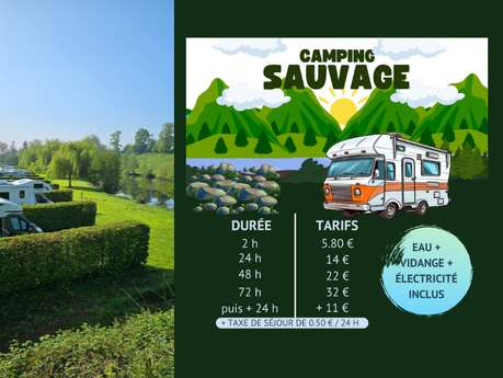 Camping Sauvage - Aire de service pour camping-car Camping Sauvage - Aire de service pour camping-car