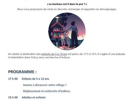 Le bonheur est-il dans le pré ?