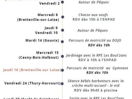 Chasse aux oeufs à l'ehpad de Bretteville-sur-Laize