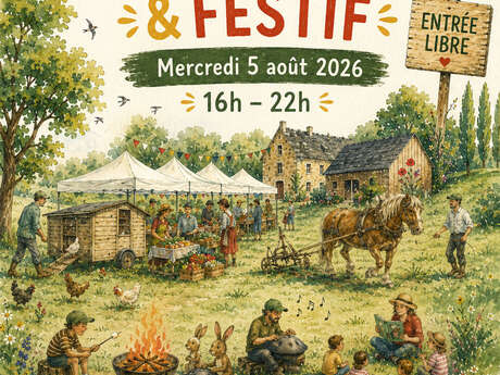 Marché paysan et festif à la Ferme des Cèdres