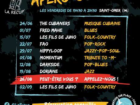 Apéro-concert à La Récup' Apéro-concert à La Récup'