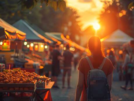 Marchés d'été nocturnes à Saint-Rémy