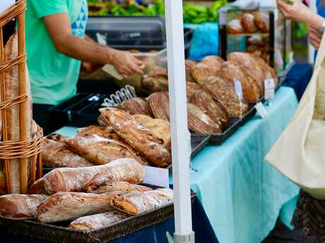 Marché d'été à Saint-Rémy