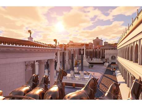 Visite commentée sur l'exposition "Rome, du mythe au virtuel" dès 6 ans