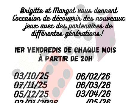 Soirée jeux de société