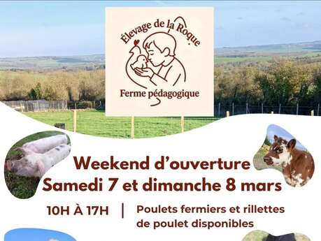 Week-End D'OUVERTURE  Elevage de la Roque