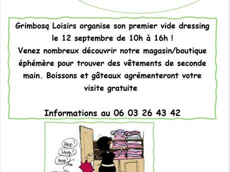 Grimbosq Loisirs organise son premier vide-dressing !
