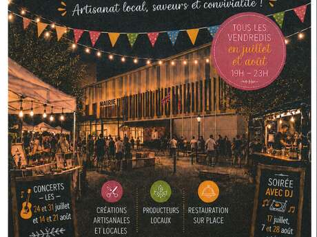 Marchés d'été nocturnes à Thury-Harcourt