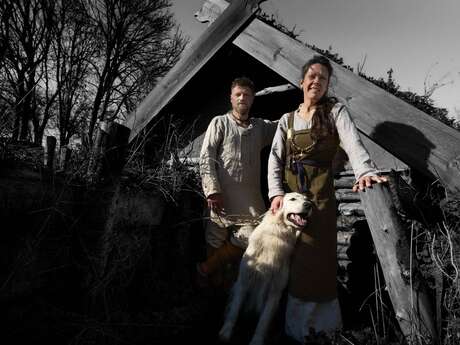 Med in Cropton : un campement d'artisanats vikings