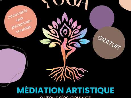 Yoga avec Séverine Malo autour des œuvres de Xarli Zurell