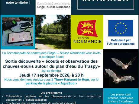 À la découverte des chauves-souris autour du plan d’eau du Traspy