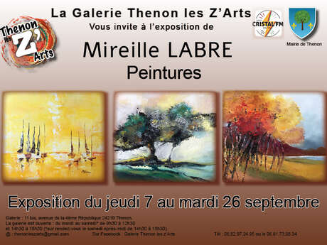Exposition Mireille LABRE
