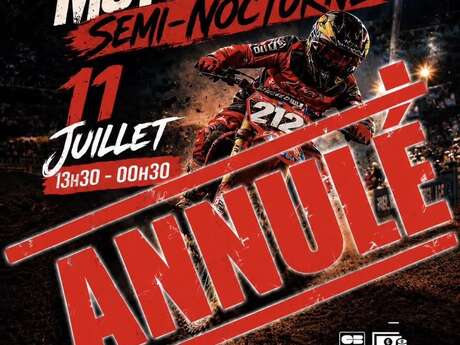 Motocross semi-nocturne - ANNULÉ