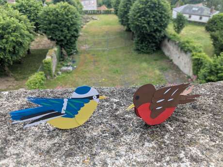 Musée L'Abbaye - Atelier - Mon oiseau en papier