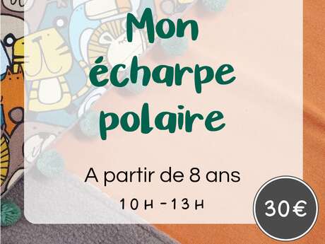 Atelier - Echarpe à pompons