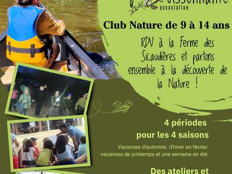 Club Nature - Découverte du cycle des végétaux, création de boutures et découverte de la pépinière