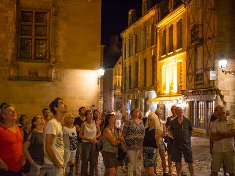 Visite nocturne de Sarlat, Histoire d'une ville