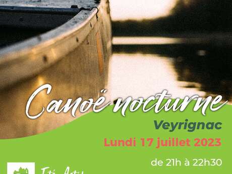 ÉTÉ ACTIF : Canoë Nocturne à Veyrignac