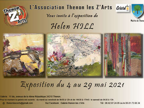 Exposition Galerie Thenon Les Z'Arts - Helen Hill Exposition Galerie Thenon Les Z'Arts - Helen Hill