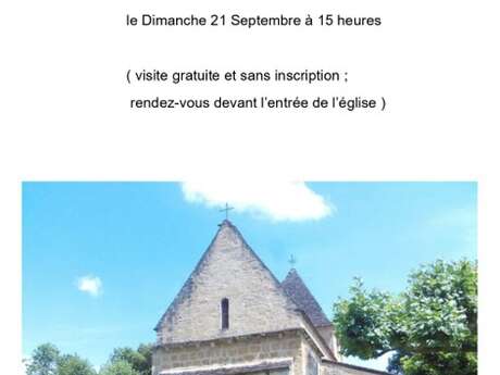Carsac : visite commentée de l'église