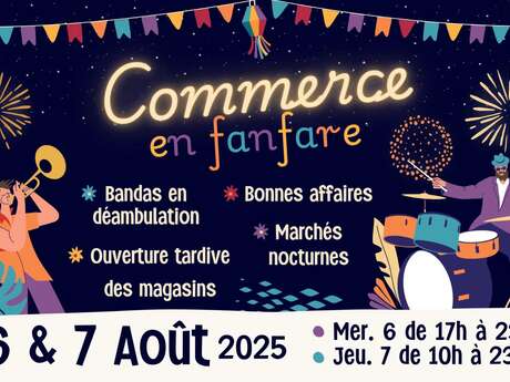 Commerce en fanfare