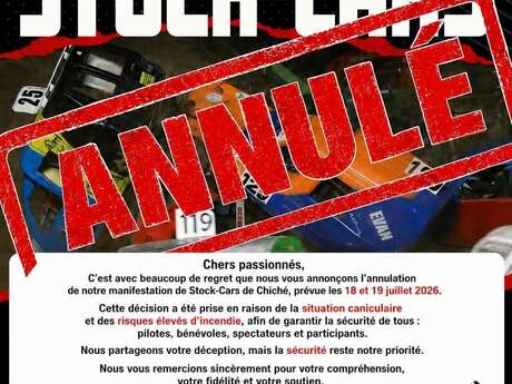Stock-cars - ANNULÉ
