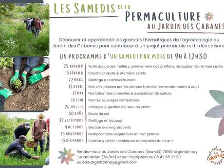 Permaculture au Jardin des Cabanes