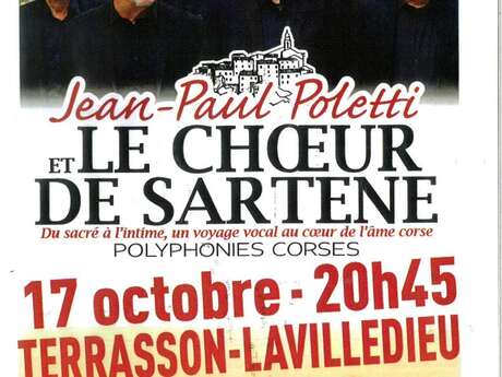 Jean Paul Poletti et le Choeur de Sartene