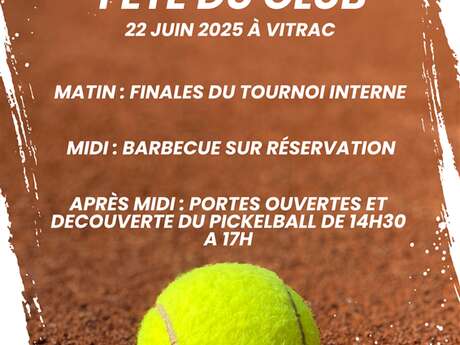 Fête du club de tennis à Vitrac