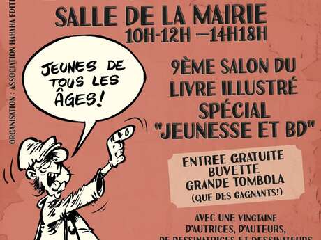 9ème Salon du Livre Ilustré Spéclal" Jeunesse et BD"
