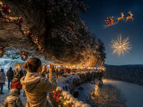 Marché de Noël de Peyzac le Moustier et Portes Ouvertes gratuites à la Roque Saint Christophe