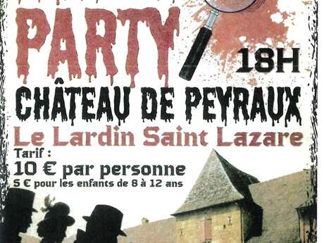 Soirée Murder Party château de Peyraux