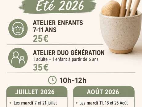 Atelier poterie