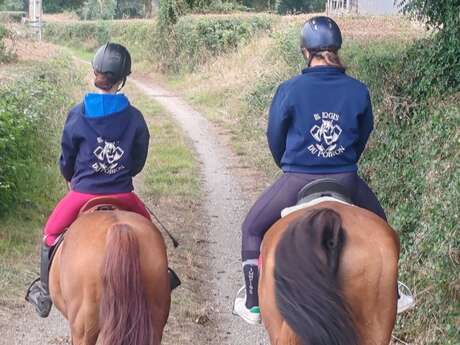 Le Logis du Poiron - Balades à cheval & Promenades à poneys