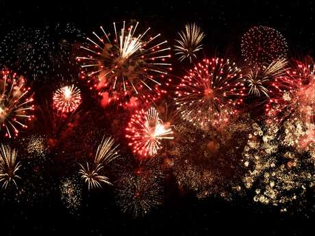 Feu d'artifice à Montignac-Lascaux