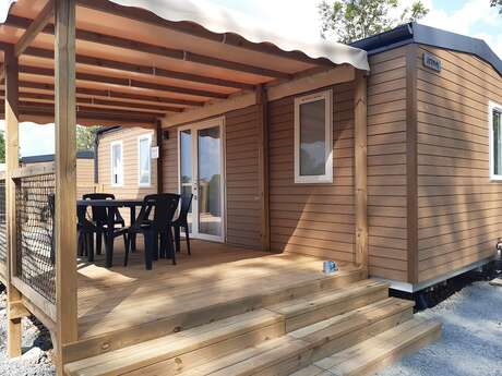 Camping à la ferme Les Lodges de l'Aubertière